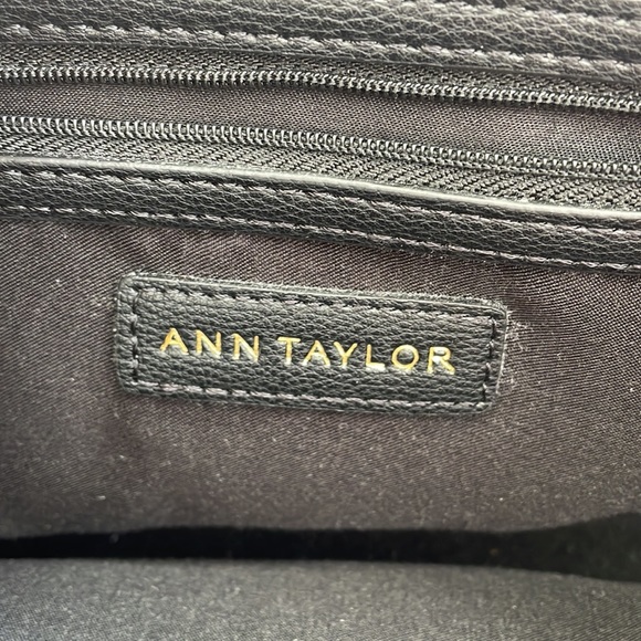 Ann Taylor Black Bag - Picture 6 of 9